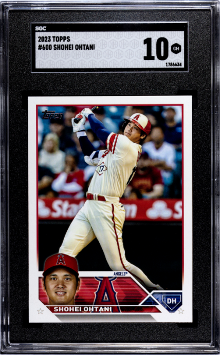 2023 Topps #600 Shohei Ohtani SGC 10 — Front