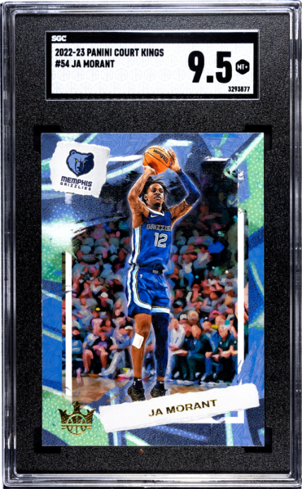 2022-23 Panini Court Kings #54 Ja Morant SGC 9.5 — Front