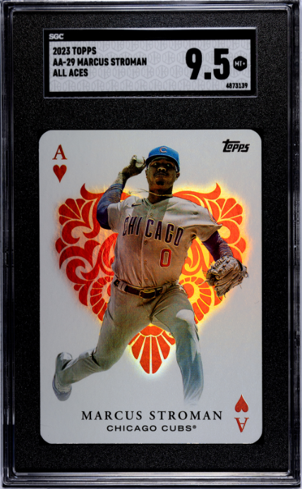 2023 Topps #AA-29 Marcus Stroman All Aces SGC 9.5 — Front