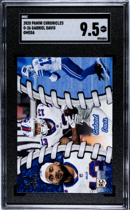 2020 Panini Chronicles #O-26 Gabriel Davis Omega RC SGC 9.5 — Front