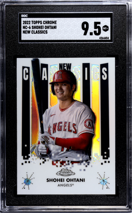 2022 Topps Chrome #NC-6 Shohei Ohtani New Classics SGC 9.5 — Front