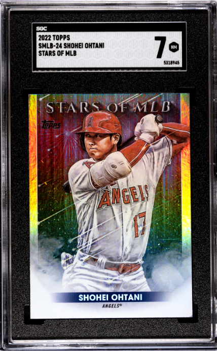 2022 Topps #SMLB-24 Shohei Ohtani Stars Of MLB SGC 7 — Front