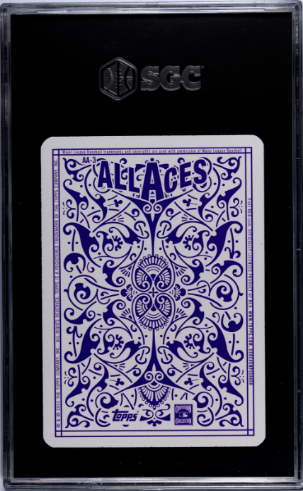 2023 Topps #AA-3 Greg Maddux All Aces SGC 9.5 — Back